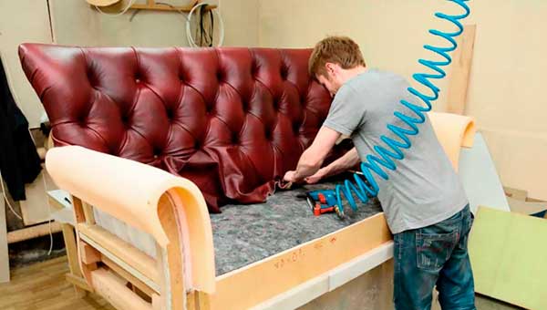 Замена обивки мебели своими руками