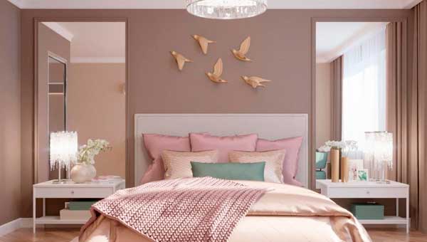 Советы по выбору цвета стен для спальни