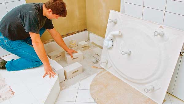 Ошибки при монтаже душевой кабины